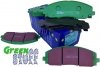 Przednie klocki GreenStuff + NACINANE tarcze hamulcowe 330mm EBC seria USR Dodge Caravan 2012-