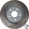Przednia NACINANA wentylowana tarcza hamulcowa 330mm SILVER Chrysler Pacifica FWD 2017-