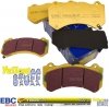 Przednie klocki EBC YellowStuff + tarcze hamulcowe DBA T3 370mm Chevrolet Camaro SS 2016- zaciski 6 tłoków
