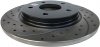 Tylne klocki oraz nawiercane tarcze hamulcowe 305mm Volkswagen Routan