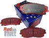 Przednie CERAMICZNE klocki RedStuff + tarcze hamulcowe 320mm EBC seria PREMIUM Lancia Thema RWD V6