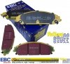 Przednie klocki YELLOWSTUFF + tarcze hamulcowe 345mm EBC seria USR Chrysler 300C