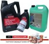Oryginalny filtr oraz syntetyczny olej silnikowy Motorcraft 5W30 Lincoln Navigator 3,5 V6