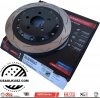 Tylne klocki RACE PERFORMANCE + pływające dwuczęściowae tarcze hamulcowe 330mm DBA seria 5000 T3 Ford Mustang 2015-
