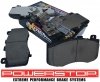 Przednie klocki PowerStop Z36 + pływające dwuczęściowe tarcze hamulcowe 400mm DBA T3 series 5000 Dodge Durango SRT Hellcat 6,2 V8 Supercharged