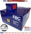Tylne CERAMICZNE klocki RedStuff + NACINANE NIE WENTYLOWANE tarcze hamulcowe EBC seria USR Lancia Thema RWD 3,6 V6