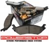 Tylne klocki Z36 + WIERCONE nacinane tarcze hamulcowe POWERSTOP EVOLUTION Dodge Durango 2004-2009