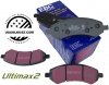 Przednie klocki Ultimax2 + NACINANE tarcze hamulcowe EBC seria USR Dodge RAM 1500 2006-