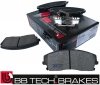 Przednie klocki + NACINANE tarcze hamulcowe 320mm BB-TECH Dodge Magnum