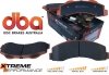 Przednie klocki DBA Xtreme Performance + NACINANE tarcze hamulcowe DBA seria 4000 T3 Lincoln Navigator 2007-2021
