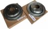 Tylne klocki Z36 + WIERCONE tarcze hamulcowe 6 szpilek manualny ręczny POWERSTOP Ford F-150 F150 2012-