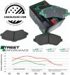 Klocki hamulcowe przednie DBA Street Performance Jeep Liberty 2008- 