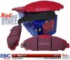 Przednie klocki RedStuff + NAWIERCANE NACINANE tarcze hamulcowe 320mm EBC seria GD Ford Mustang 2015-
