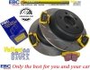 Tylne klocki YellowStuff + NACINANE NIE WENTYLOWANE tarcze hamulcowe EBC seria USR Dodge Charger RWD V6