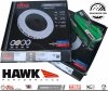 Przednie klocki HAWK LTS + tarcze hamulcowe DBA 4000 T3 RAM 1500 DT 2019-