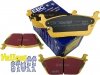 Tylne klocki EBC YellowStuff + tarcze hamulcowe DBA seria 4000 T3 RAM 1500 DT 2019-