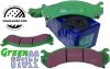 Przednie klocki GreenStuff + NAWIERCANE NACINANE tarcze hamulcowe EBC seria GD Chevrolet Avalanche 2500 2002-2006
