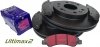 Przednie klocki Ultimax2 + tarcze hamulcowe 330mm EBC seria PREMIUM Chevrolet Avalanche 1500 2007-2008