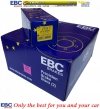 Przednie klocki YellowStuff + tarcze hamulcowe 330mm EBC seria Premium Chrysler Voyager Town Country 2012-
