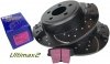 Tylne klocki Ultimax2 + WIERCONE NACINANE tarcze hamulcowe EBC seria GD Chrysler 300C RWD V6