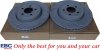 Przednie klocki GreenStuff + tarcze hamulcowe 345mm EBC seria GD Lancia Thema