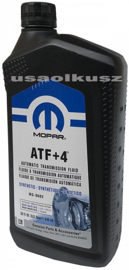 Olej Automatycznej Skrzyni Bieg 243 W Mopar Atf 4 Ms 9602 946l
