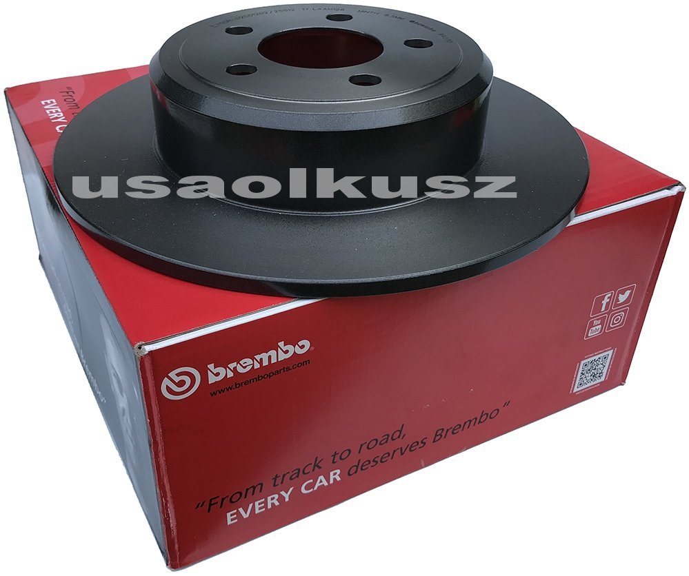 Tarcza Hamulcowa Tylna Brembo Chrysler 300c 2014 Tarcze