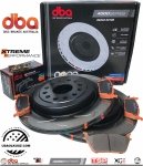 Tylne klocki Xtreme Performance + tarcze hamulcowe DBA seria 4000 T3 RAM 1500 DT 2019-