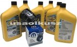 Olej Pennzoil 0W20 oraz oryginalny filtr Chrysler 200 2,4 2015-