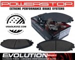 Klocki hamulcowe przednie POWERSTOP Z23 EVOLUTION SPORT Dodge Challenger zaciski 2 tłoki
