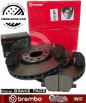 Tarcze 305 mm klocki hamulcowe przednie BREMBO Jeep Renegade