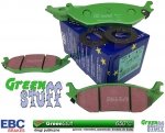 Tylne klocki hamulcowe EBC GreenStuff Dodge Ram 1500 Pickup 5 szpilek 2003-
