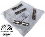 Zestaw montażowy tylnych klocków hamulcowych - manualny hamulec postojowy Ford F-150 2012-2020