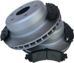 Tylne klocki + tarcze hamulcowe 330mm Chevrolet Avalanche 1500 4X4 2002-2006
