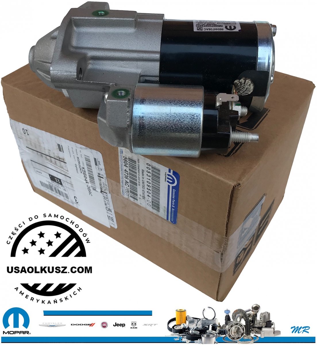 w*4様 779CHIYODAKOGAKUSUPERROKKOR5cmF1.8 Rozrusznik silnika Jeep Grand Cherokee 5,7 V8 - Rozruszniki