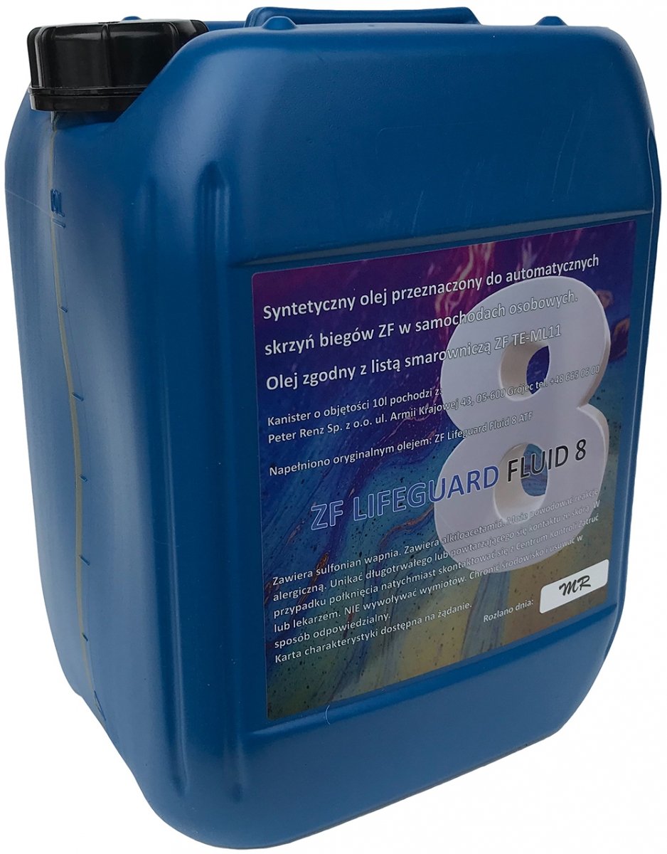 Filtr oraz olej skrzyni 8 Speed ZF 8HP70 8HP75 Jeep Grand