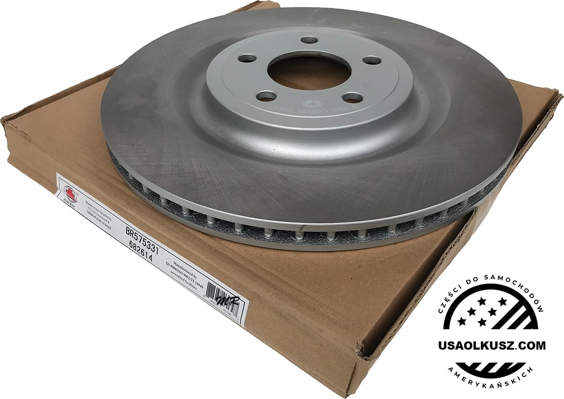 Tylne klocki + WENTYLOWANE tarcze hamulcowe 350mm Ford Explorer