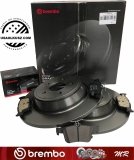 Tylne klocki + tarcze hamulcowe brembo 316mm Lincoln MKC 2015-2019