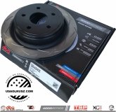 Tylna NACINANA tarcza hamulcowa DBA seria 4000 T3  Dodge Durango 2004-2009