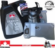 Filtr oraz olej Dextron-VI automatycznej skrzyni biegów AW4 Jeep Wrangler 1991