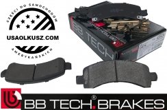 Tylne klocki hamulcowe z zestawem montażowym Chevrolet Tahoe 2WD