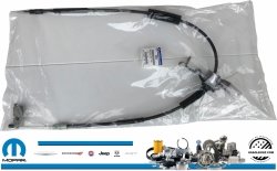 Linka hamulca postojowego lewa MOPAR Lancia Voyager 2011-