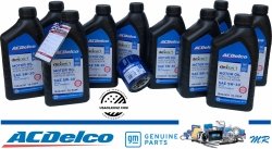 Filtr + olej ACDelco 5W30 Chevrolet Corvette C7 6,2 V8 2014-2019