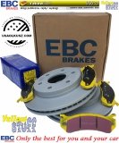 Przednie klocki YellowStuff + tarcze hamulcowe EBC seria PREMIUM GMC Yukon -2006