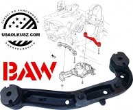 Wspornik mocowanie przedniego mostu lewe Chevrolet Avalanche 2007-