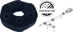 Przegub tylny wału napędowego Chrysler Pacifica AWD 2004-2008