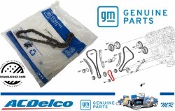 Łańcuch pompy oleju silnika Chevrolet Camaro 3,6 V6 LGX 2016-