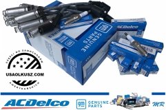 ORYGINALNE przewody GM + IRYDOWE świece zapłonowe ACDelco Chevrolet Suburban V8 2015-