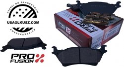 Klocki hamulcowe tylne z zestawem montażowym - manualny hamulec postojowy Ford F-150 2012-