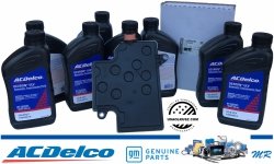 Olej Dextron ULV + filtr automatycznej skrzyni biegów 10L90 Chevrolet Camaro ZL1 6,2 Supercharged 2020-